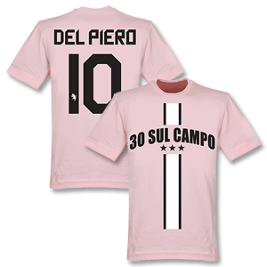 Retake 30 Sul Campo Del Piero T-shirt - Pink