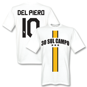 Retake 30 Sul Campo Del Piero T-shirt - White