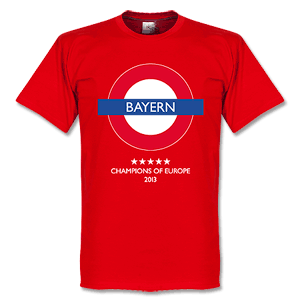 Retake Bayern Underground T-Shirt - Red