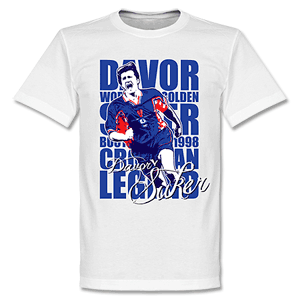 Retake Davor Suker Legend T-shirt - White