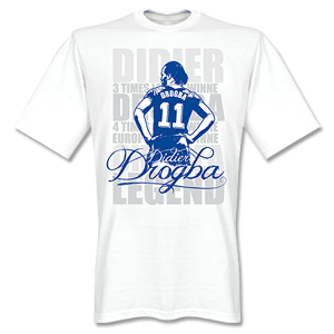 Retake Drogba Legend T-shirt - White