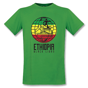 Retake Ethiopia Black Lions T-shirt - Green