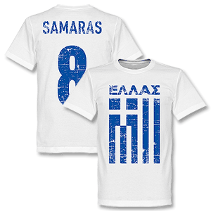 Retake Greece Samaras T-shirt - White