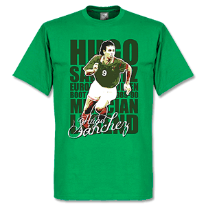 Retake Hugo Sanchez Mexico Legend T-shirt - Green
