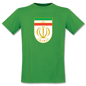 Retake Iran Crest T-Shirt - Green