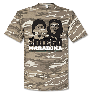 Retake Maradona Camo T-Shirt
