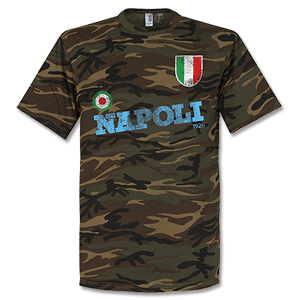Retake Napoli Camo T-Shirt