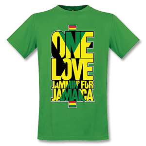 Retake One Love Jammin For Jamaica T-Shirt - Green