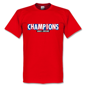 Retake Paris Champions T-Shirt - Red