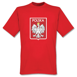 Retake Poland Team Crest T-shirt - Red
