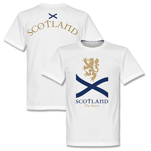Retake Scotland The Brave T-Shirt - White