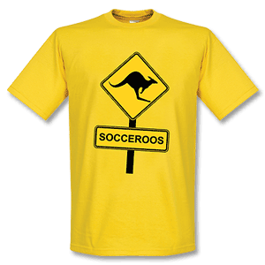 Retake Socceroos Roadsign T-shirt