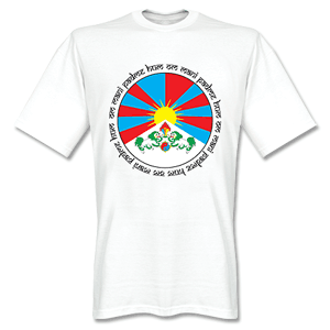 Retake Tibet Crest T-shirt - White