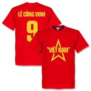 Retake Vietnam Le Cong Vinh Star T-shirt - Red