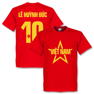 Retake Vietnam Le Huynh Duc Star T-shirt - Red