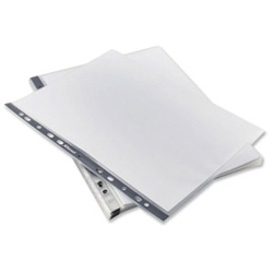 Rexel Eco-Filing Pockets Multipunched Recycled