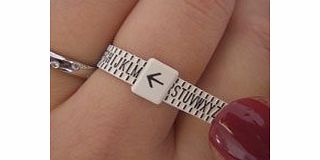 Ring Sizer UK Ring Sizer / Measure For Women Sizes A-Z