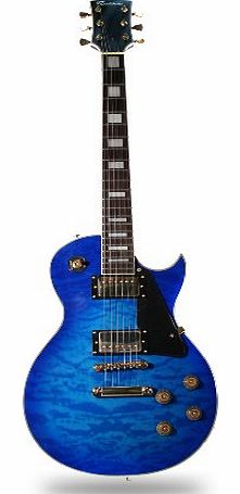 Rockburn LP3 Custom Style Guitar - Blue