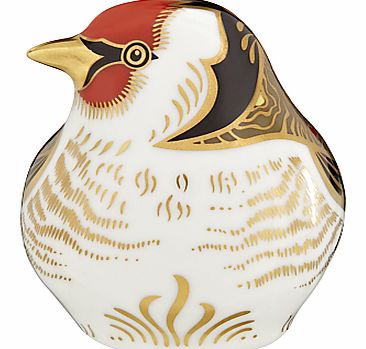 Royal Crown Derby Goldfinch Paperweight