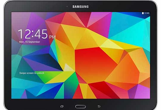 Samsung Galaxy Tab 4 10.1-inch Tablet (Black) - (Quad Core 1.2GHz, 1.5GB RAM, 16GB Storage, Wi-Fi, Bluetooth