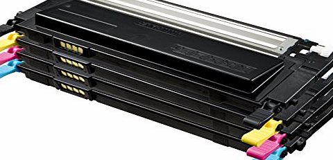 Samsung Rainbow Toner Pack for CLP-310, CLP-315, CLX3170 and CLX-3175 Models (Cyan, Magenta, Yellow and Black Included)