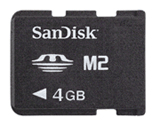 SanDisk 4GB Memory Stick Micro M2