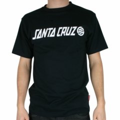 Santa Cruz Mens Santa Cruz Simplex Tee Black