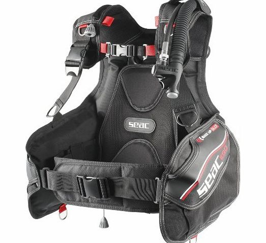 SEAC  Ego Diving BCD - Red/Black, Large