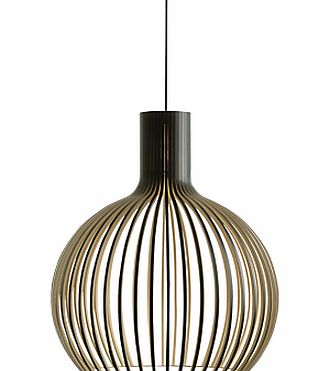 Secto Octo Ceiling Light, Black