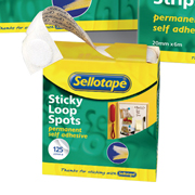 Sellotape Self Adhesive Sticky Loop Spots