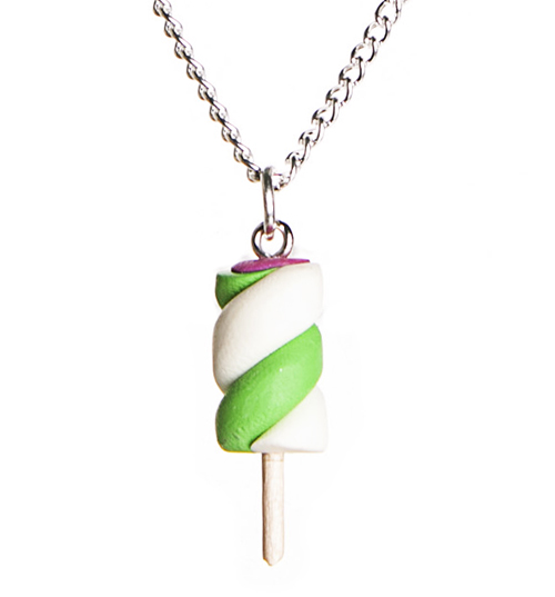 ShmooBamboo Kitsch Twister Lolly Necklace from ShmooBamboo