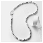 SILVER 6MM BEAD NECKLACE