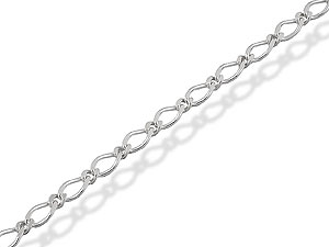 silver Figaro Bracelet 061708