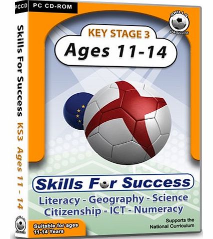 Skills For Success  Key Stage 3 Ages 11 - 14: Complete Pack - Fun educational software!