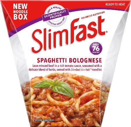 Slim Fast, 2102[^]0106347 Slimfast Noodle Box Spaghetti Bolognese - 12 Pack