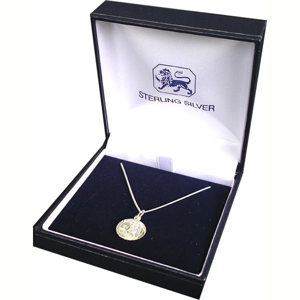 ST Christopher Pendant with Personalised Box