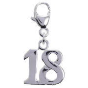 Sterling Silver 18 Charm