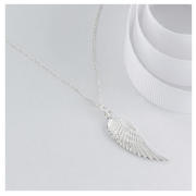 STERLING SILVER WING PENDANT