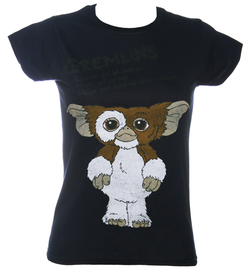 Sticks and Stones Ladies Navy Gremlins Rules T-Shirt from Sticks