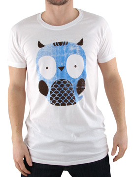 Supreme Being White Owl Organic T-Shirt