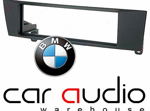 T1 Audio BMW 1 - 3 SERIES SINGLE DIN CAR STEREO RADIO FASCIA FACIA PANEL PLATE ADAPTOR