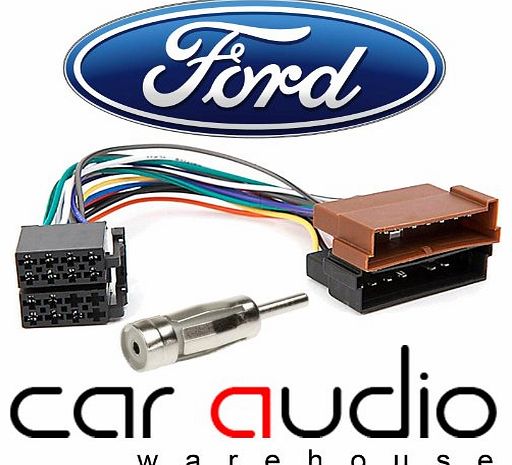 T1 Audio Ford ISO Car Stereo Radio Wiring Harness Loom Adaptor Lead