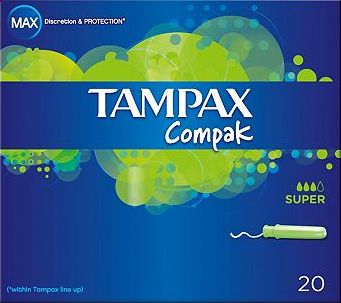 Tampax, 2041[^]10083980 Compak Super 20 Tampons 10083980