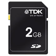 TDK 2Gb SDHC MEMORY CARD