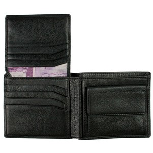 Ted Baker Black Brunwic Leather Coin Wallet by