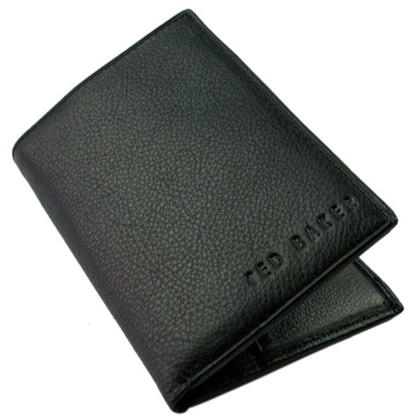 Ted Baker Black Tealeev Mini Card Note Wallet by