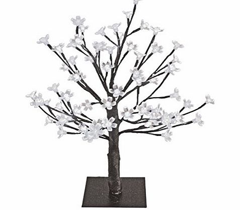 45 cm Cherry Tree with 48 LEDs Light, White