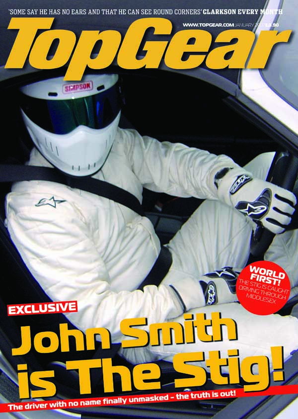 The Stig Personalised Poster The Stig Standing -