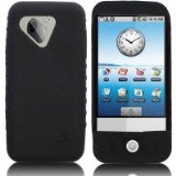 the88 HTC GOOGLE G1 ANDROID SILICONE SKIN CASE - BLACK