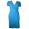 Tia Arabella Dress In Aqua Blue
